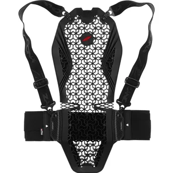 Motocyklový chránič hrudi a pátěře Chránič zad Zandona AIRnet Back PRO X6 (158 - 167 cm) černý
