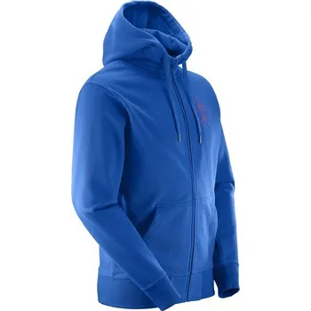 Pánská mikina Salomon MTN Branding FZ Hoodie M L3821300 mikina konfekční velikost: L