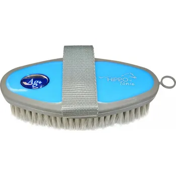 Čištění pro koně Kartáč HIPO-TONIC Antimicrobien jemný s poutkem - doprava zdarma od 2 000 Kč