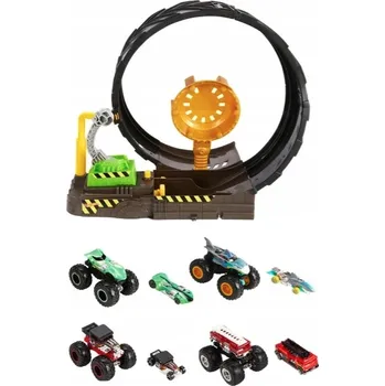 autodráha Mattel Hot Wheels Monster Trucks Dráha Loop HGV15