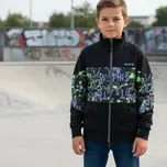 CHLAPECKÁ MIKINA černá Wolf M2452