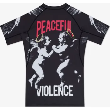 Rashguard Rashguard Manto s Kr.rukáv ANGELS - černý - MNR_ANGELS_BLK Velikosti: L