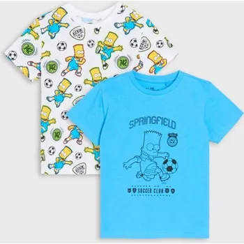 Chlapecké oblečení Sinsay - Sada 2&nbsp;triček The Simpsons - vícebarevná - 218FC-MLC - 218FC-MLC-128