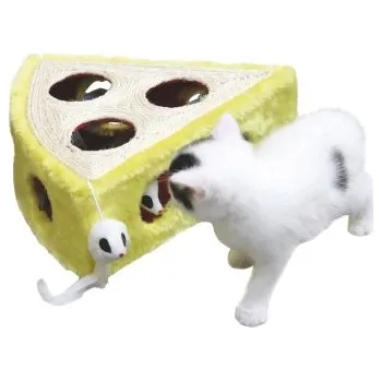 Hračka pro kočku Hračka CHEESY sisal pro kočky 28x28x10cm - doprava zdarma od 2 000 Kč