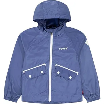 Chlapecká bunda Dětská bunda Levi's LVG MESH LINED WOVEN JACKET 3EK401 modrá 55X, vel. 104