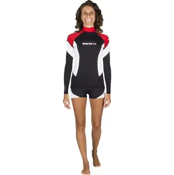 Neoprenový oblek Mares Tričko RASH GUARD DC DLOUHÝ RUKÁV DÁMSKÝ S