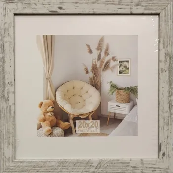 Rám na obraz Bondecor Fotorám plastový bříza, lišta 1913, ve více rozměrech Velikost: 20x20 cm