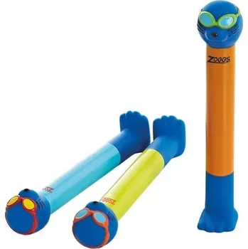 Zoggs Zábavné tyčky do vody - Zoggy Dive Stick 1Ks Oranžová