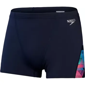 Pánské plavky Speedo Pánské plavky - ALOV DIGI V CUT AQUASHORTS - modrá/multi 7