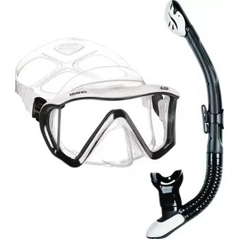 Potápěčská maska Mares Potápěčský a šnorchlovací set pro širokou obličej I3 sunrise + ERGO DRY Černá / bílá / transparentní BWHCL