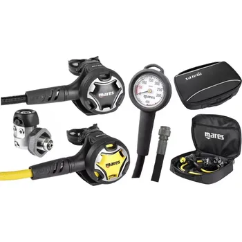 Mares Automatika s manometrem DUAL 15X + octopus DUAL + MISSION 1 INT
