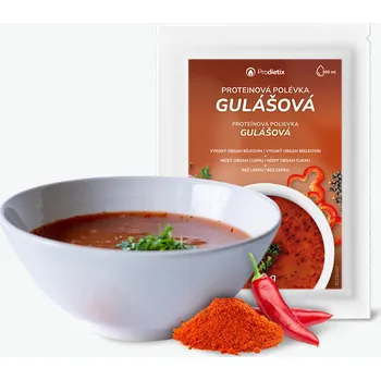 Proteinová polévka gulášová