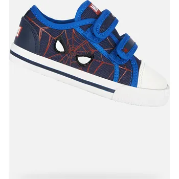 Dětská móda Tmavě modré chlapecké tenisky Geox Kilwi GEOX modrá | bílá | světle modrá 3471378