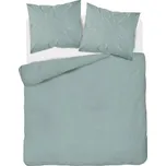 Detexpol Povlečení Adamash 160x200 mint jednobarevné pruhy 1 cm Pure 220424938