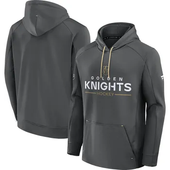 Pánská mikina Fanatics Pánská mikina Vegas Golden Knights NHL Authentic Pro Rink Poly Fleece POH Velikost: XL