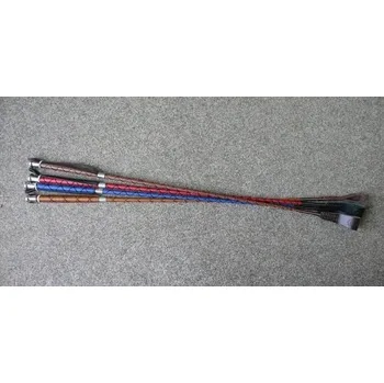 Jezdecký bičík Jezdecký bičík A3 oplétaný syntetický s poutkem b.šedá - doprava zdarma od 2 000 Kč