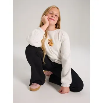 Dívčí kalhoty Sinsay - Kalhoty flare - černá - 930ET-99X - 930ET-99X-164