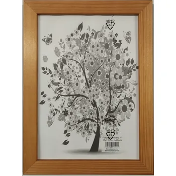 Rám na obraz Bondecor Fotorám dřevěný béžový - hladký Barva: Béžová, Velikost: 15x21