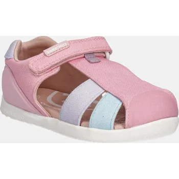 Dívčí sandály Dětské sandály Biomecanics růžová barva, 252192 252192.24.26 30X, EUR 24