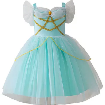 Karnevalový kostým Princess Pohádkové šaty vel. 116 světlé - Princezna Jasmína