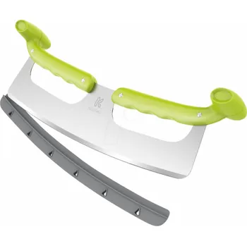 Masážní přístroj Kozygear KozyGear Pizzaschneider Mezzaluna s doppel.Schutzgriff