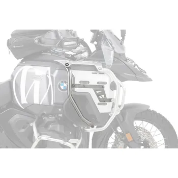Zavazadlo na motocykl Wunderlich prodloužení pro padací rámy nerezové R1300GS Adventure ULTIMATE-VA