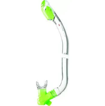 Šnorchl Mares Suchý šnorchl pro děti PLUTO DRY KIDS Bílá / limetková WHLM