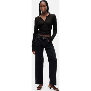 Dámské džíny Dámské džíny GAP Low Rise '90s Loose GAP černá 3471388