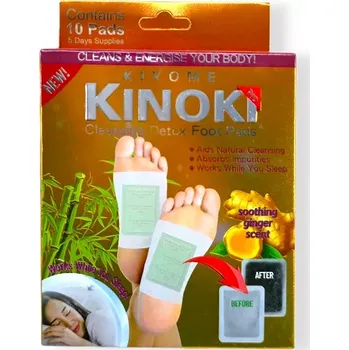Náplast Detoxikační Kinoki náplasti 10 ks Ginger