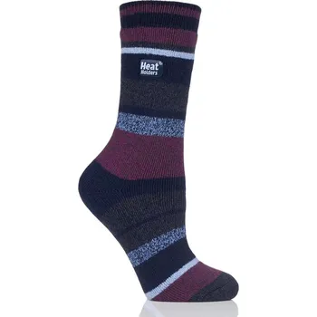 Dámské termo ponožky Ponožky Heat Holders Lite dámské 37-41 Pruhy černé - doprava zdarma od 2 000 Kč