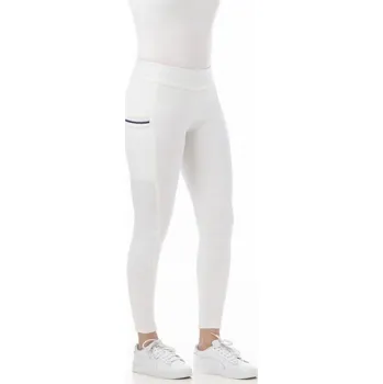 Jezdecké kalhoty RIDING WORLD Agadir dámské jezdecké legíny bílé 44 - doprava zdarma od 2 000 Kč