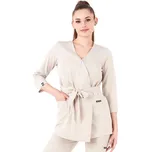 Antibakteriální elegantní zdravotnická halenka Louis Lanier SIENA Barva: Béžová, Velikost: L