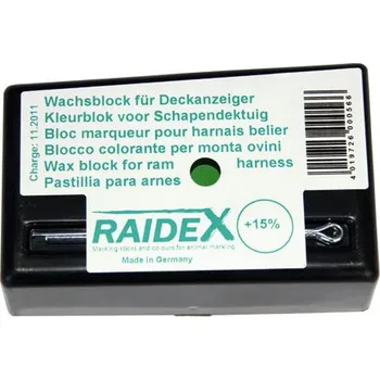 Značení hospodářského zvířete RAIDEX křída do beraního postroje, býčí ohlávky zelená - doprava zdarma od 2 000 Kč