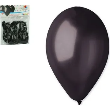 Balónek OB balónky G 90/14 - 10 balónků 26cm černá
