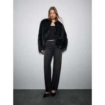 Dámské oblečení Džíny straight - 44 - House - černá - 954GQ-99J