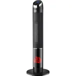 Teesa TSA9017 Sloupový elektrický ohřívač s efektem plamene, 2000 W, dálkový ovládač