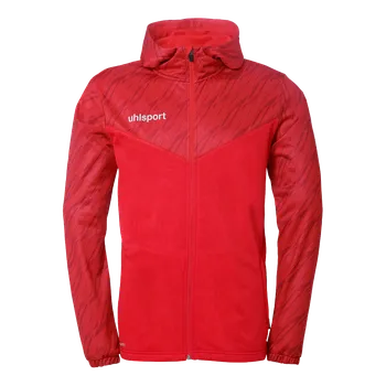 Pánská mikina Uhlsport Progressive 28 Multi Hood Jacket červená UK Junior XL