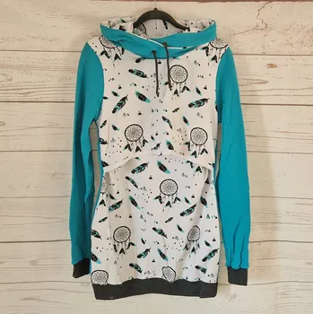 Dámská mikina Yháček Kojicí mikinošaty Yháček, Lapače snů Velikost:: L