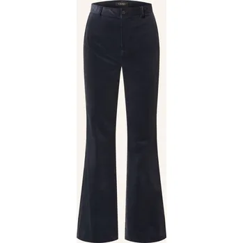 Dámské kalhoty Lauren Ralph Lauren Dámské Manšestrové Kalhoty, tmavě modrá, 40