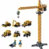 autíčko Stavební kamion s jeřábem a vozidly 26578