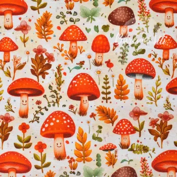 Warmkeeper Houbičky světlá (E) (Hebký hřejivý warmkeeper)