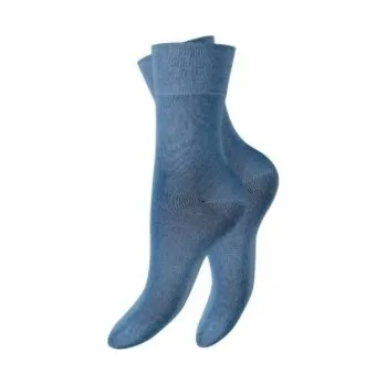 Jezdecké oblečení Dámské ponožky vhodné pro diabetiky b.modrá 35-38