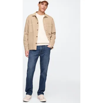 GAP pánské rovné džíny GAP modrá | hnědá | krémová 3471336