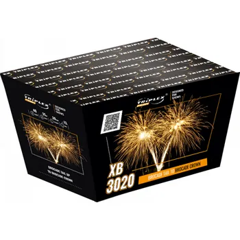Zábavní pyrotechnika Triplex Baterie 40 ran V - baterie 40 ran XB3020
