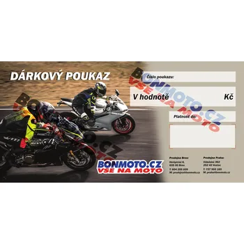 Dárková visačka Dárkový poukaz 1000 Kč - Papírový