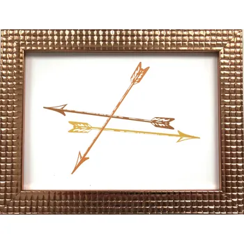 Rám na obraz Bondecor Fotorám plastový PLF 1913 - strukturovaný bronzový Barva: Bronz, Velikost: 24x30