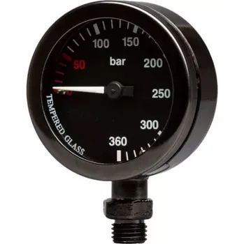 Měřič tělesných funkcí Dux Tlakoměr DUX SPG52mm - ČERNÝ CHROM