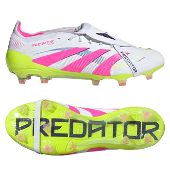 Kopačky Adidas Predator Elite FT FG bílá/růžová/žlutá EUR 44 2/3