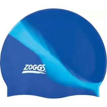 Plavecká čepice Zoggs Plavecká čepice - SILICONE CAP MULTI COLOUR světlemodrá/modrá
