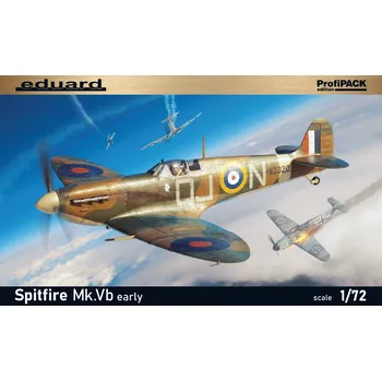 Plastikový model Eduard 1/72 Spitfire Mk.Vb early (Profipack)